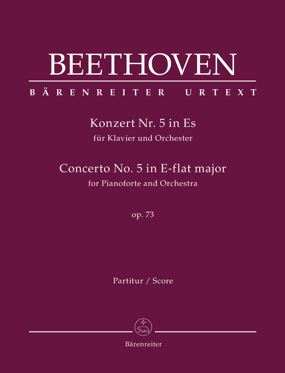 Bärenreiter Piano Concerto No.5 In E-flat Op.73 - Emperor for Pianoforte and Orchestra op. 73 Ludwig van Beethoven  Bärenreiter-Verlag Piano Conducteur  Classique : photo 1