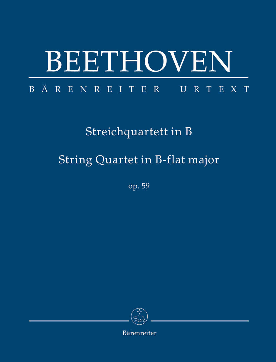 String Quartet in B-flat major op. 130  Ludwig van Beethoven Jonathan Del Mar Bärenreiter-Verlag Quatuor à Cordes Conducteur de poche  Classique : photo 1