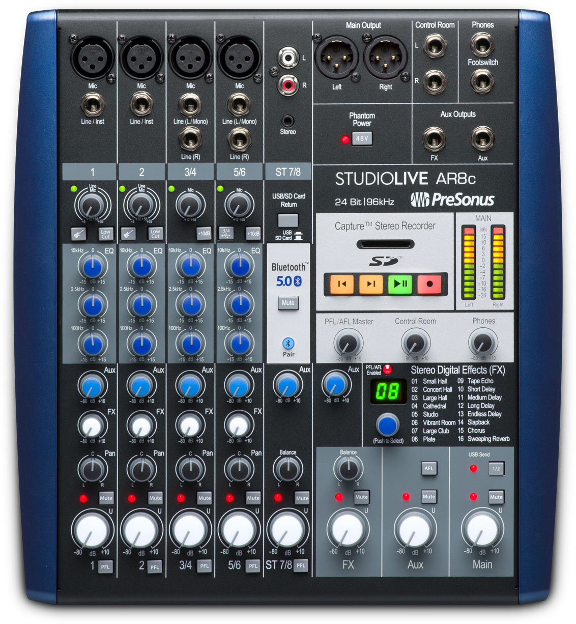 Presonus StudioLive AR8c 8-Kanal-Mixer / USB-C-Audiointerface : photo 1