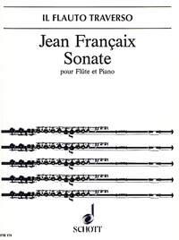 Sonate  Jean Françaix  Flûte Traversière et Piano : photo 1