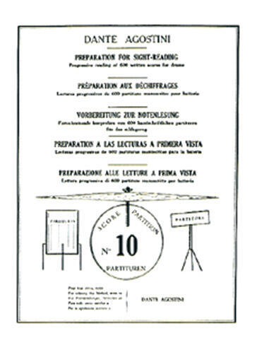 Agostini Préparation au déchiffrage - Volume 10  Dante Agostini  Dante Agostini : photo 1