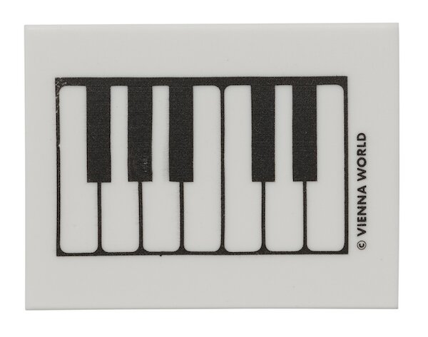 Vienna World White Eraser with Keyboard (part) : photo 1