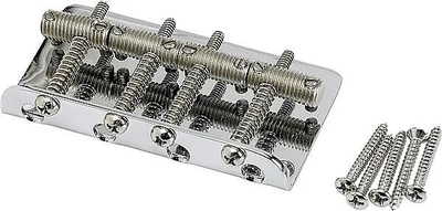 Fender Pure Vintage Bass Bridge Assembly Nickel/Chrom