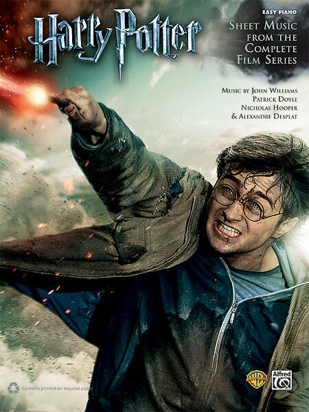 Harry Potter: Music from the Complete Film Series Easy Piano Patrick Doyle_John Williams  Alfred Music Publications Piano Recueil  TV, Film, Comédie musicale : photo 1