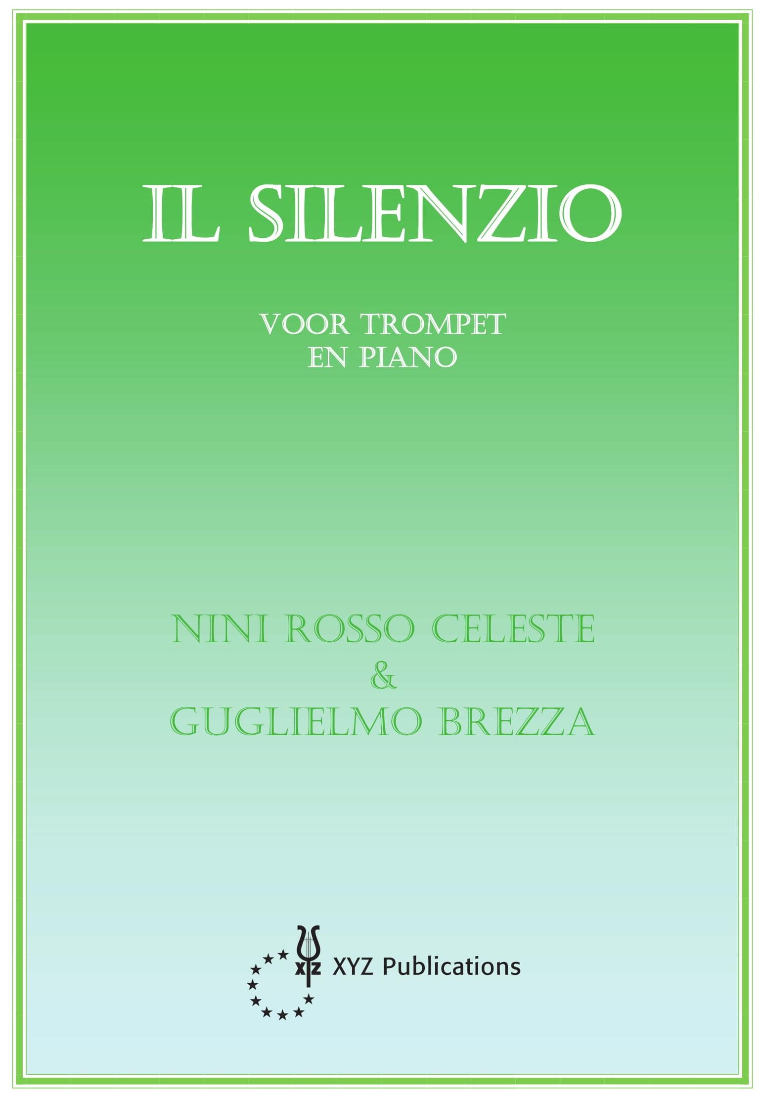 Silenzio,Il Il Silenzio N. Rosso-Celeste  Trompette et Piano Recueil : photo 1