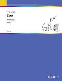Zoo Animals for Piano Cyril Scott Rainer Mohrs Piano Recueil : photo 1