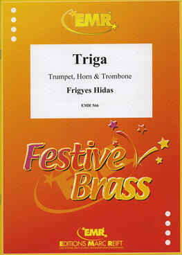 Triga  Frigyes Hidas  Trumpet, Horn and Trombone Score + Parties    4 : photo 1