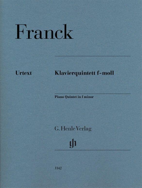 Piano Quintet F Minor  César Franck Ernst Gunter Heinemann G. Piano Quintet Recueil + Partition Henle Urtext Editions : photo 1
