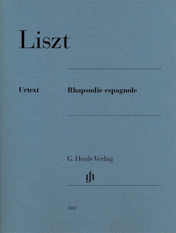 Rhapsodie espagnole  Franz Liszt Ernst-Gunter Heinemann G. Piano Recueil  Classique : photo 1