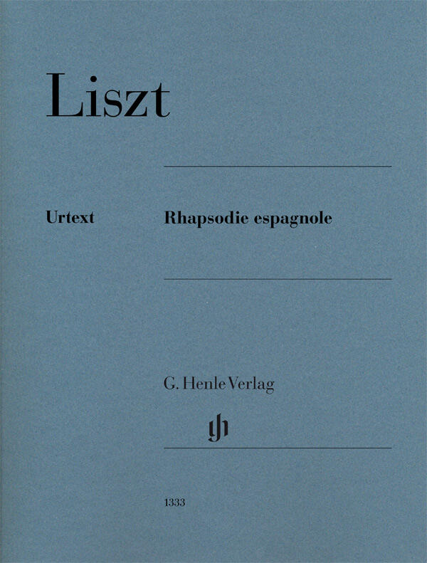 Rhapsodie espagnole  Franz Liszt Ernst-Gunter Heinemann G. Piano Recueil  Classique – Image 2