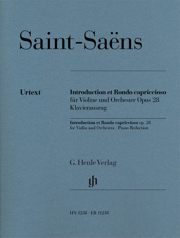 Introduction Et Rondo Capriccioso Op. 28  Camille Saint-Sans Peter Jost G. Violon et Piano Recueil + Partition : photo 1