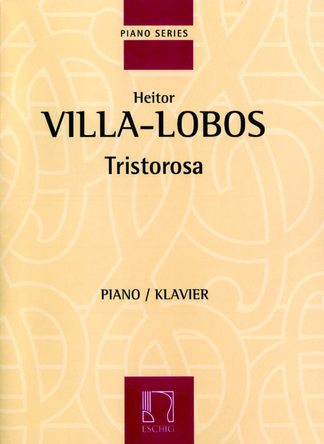 Tristorosa  Heitor Villa-Lobos  Max Eschig Piano Conducteur Durand-Salabert-Eschig-Instrumental Series : photo 1