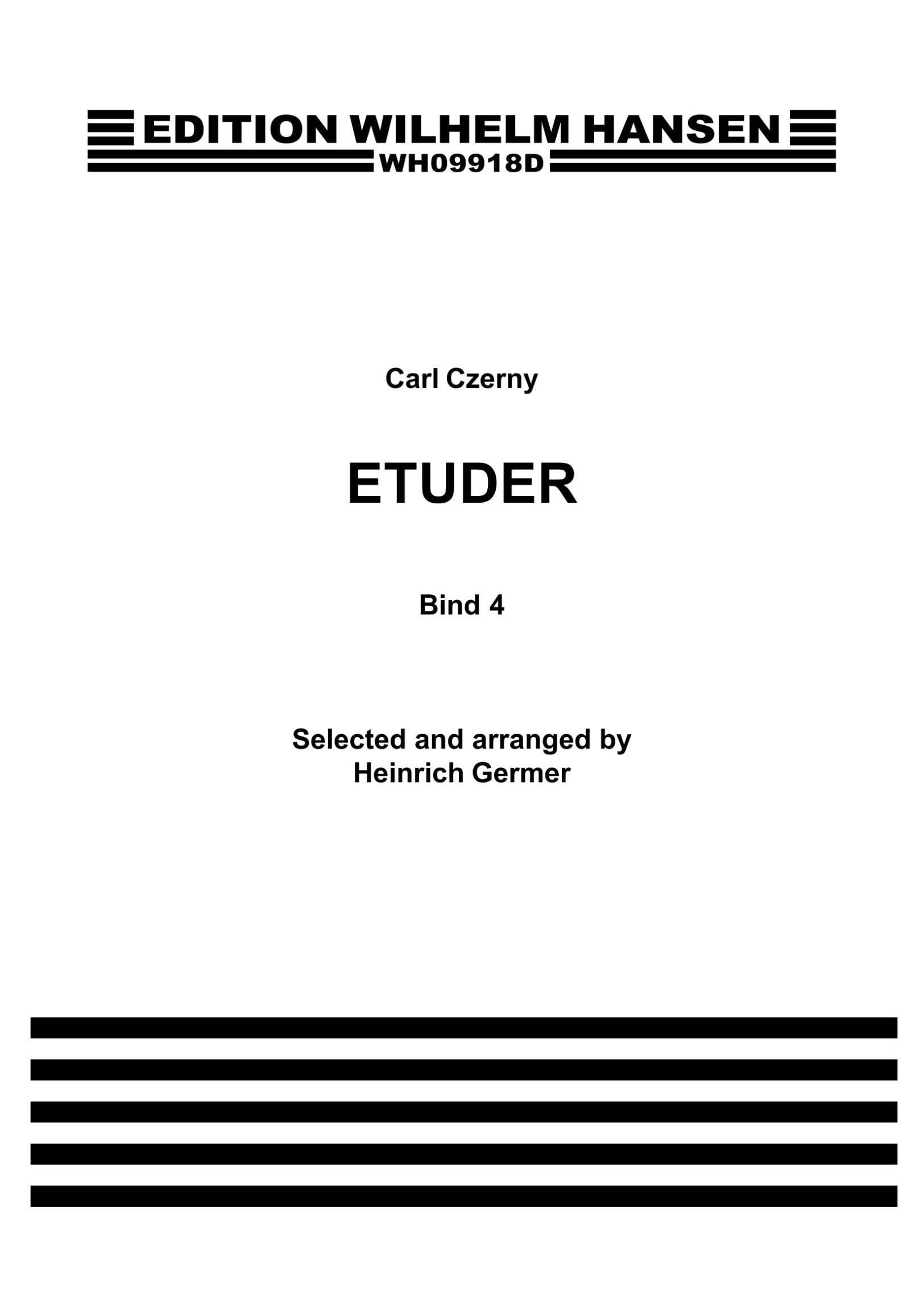 Edition Wilhelm Hansen Czerny-Germer Etudes 4 : photo 1
