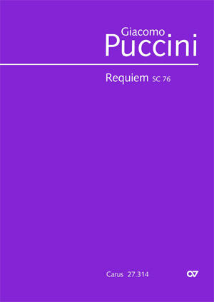 Requiem  Giacomo Puccini Michele Girardi Verlag STB, Viola and Organ Conducteur  Musique religieuse : photo 1