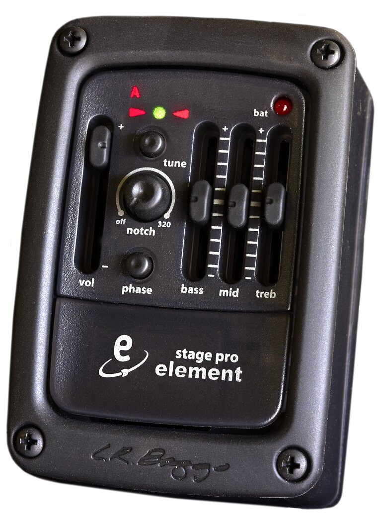 SUPPRIMER IIII LRB-EL-SP Element stagepro pickup system for acoustic guitar : photo 1