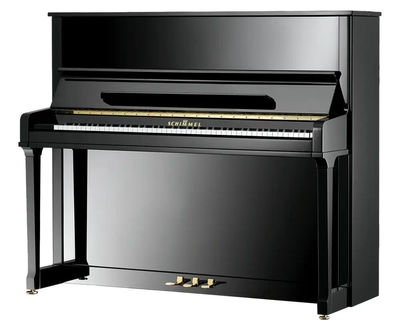 Schimmel C126 Tradition Classic Black high-gloss TwinTone