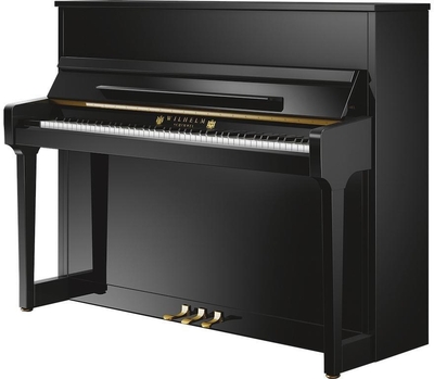 Schimmel W114 Tradition Noir poli-brillant + Système silencieux TwinTone