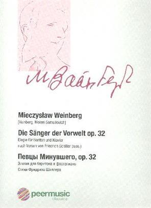 Die Sänger der Vorweit Op. 32 Mieczyslaw Weinberg : photo 1
