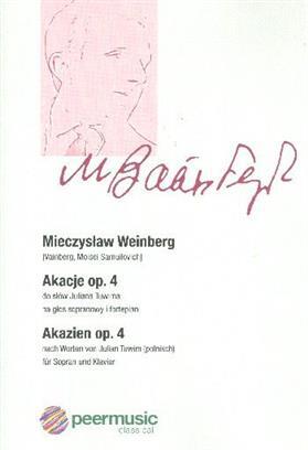 Akazien Op. 4 Mieczyslaw Weinberg : photo 1