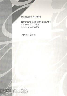 Kammersinfonie Nr. 3 Op. 151 Mieczyslaw Weinberg Conducteur : photo 1