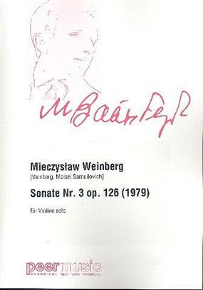 Sonate Nr. 3 Op. 126 Mieczyslaw Weinberg : photo 1