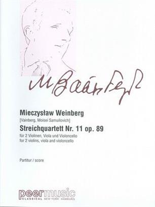 Streichquartett Nr. 11 Op. 89 Mieczyslaw Weinberg Conducteur : photo 1