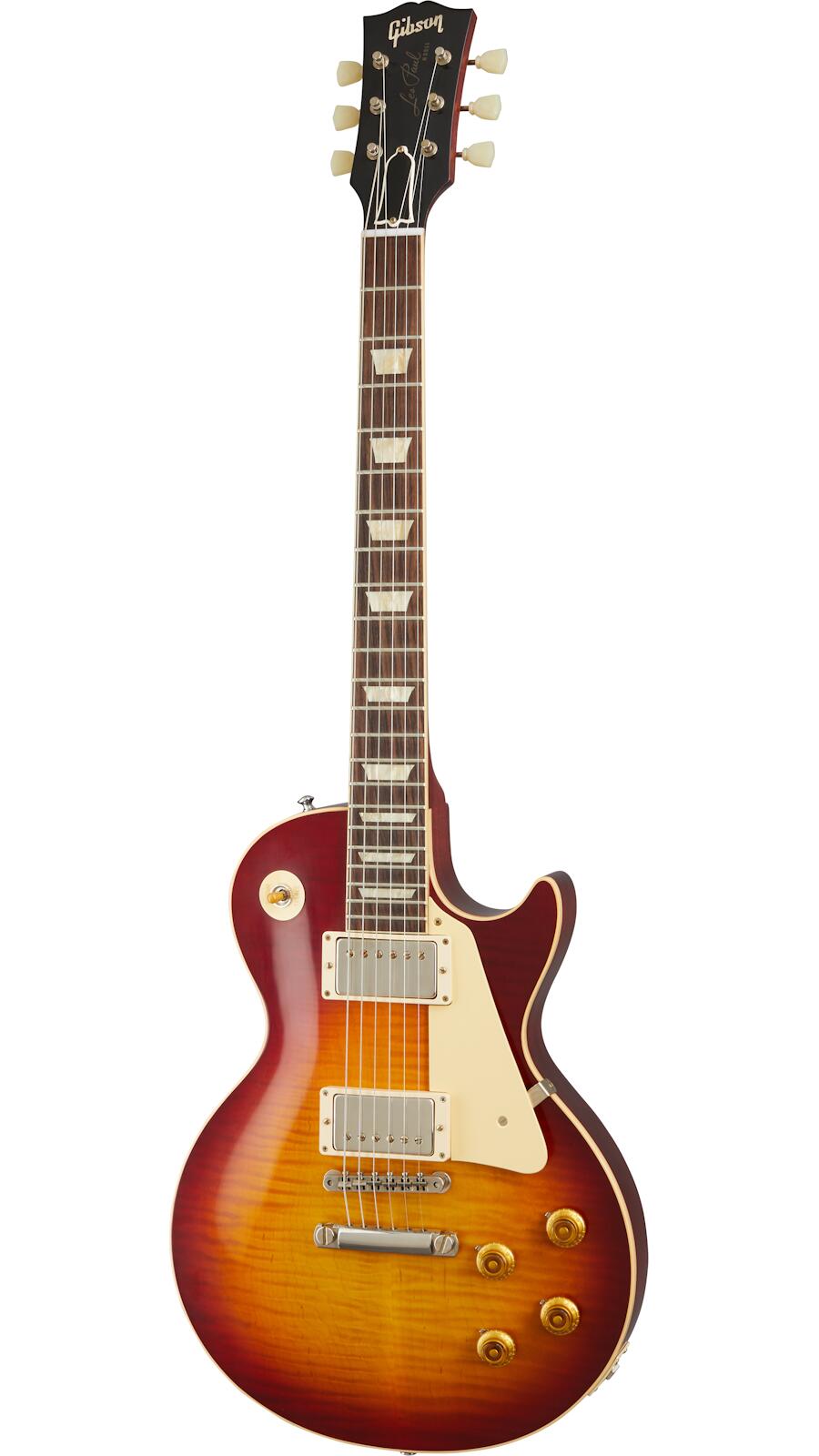 Gibson Custom Shop Les Paul Standard 1960 VOS V1 60th Anniversary, Deep Cherry Sunburst : miniature 1
