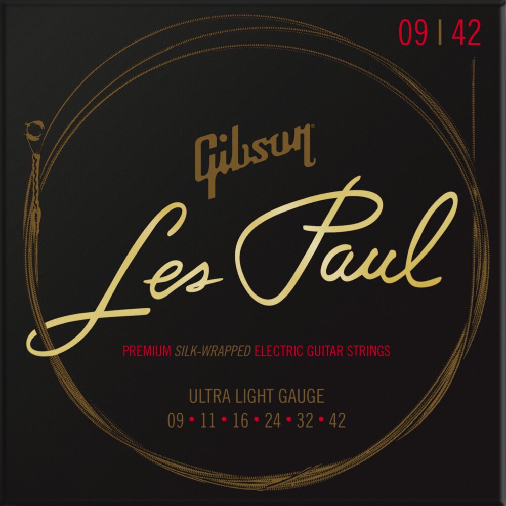 Gibson Les Paul Premium Strings ultra light 09 - 42 : photo 1