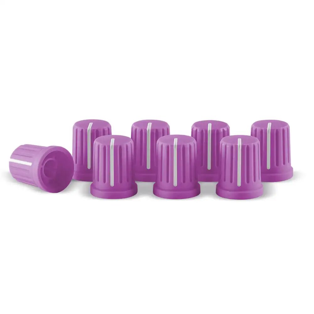 Reloop Knob set purple (set of 8) : photo 1