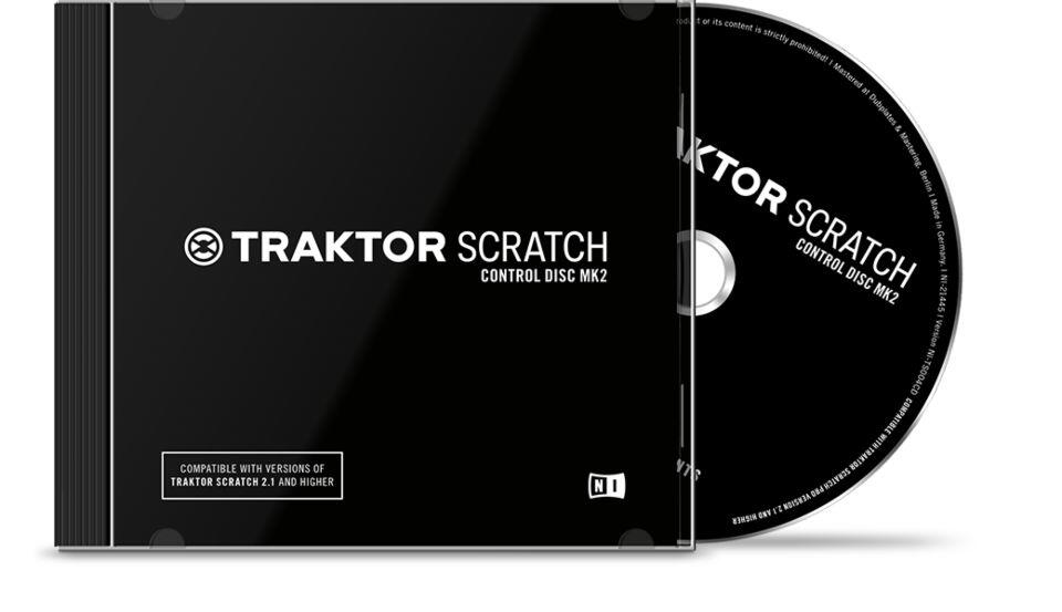 Traktor Scratch Vinyl White MKII Control vinyl Native instruments