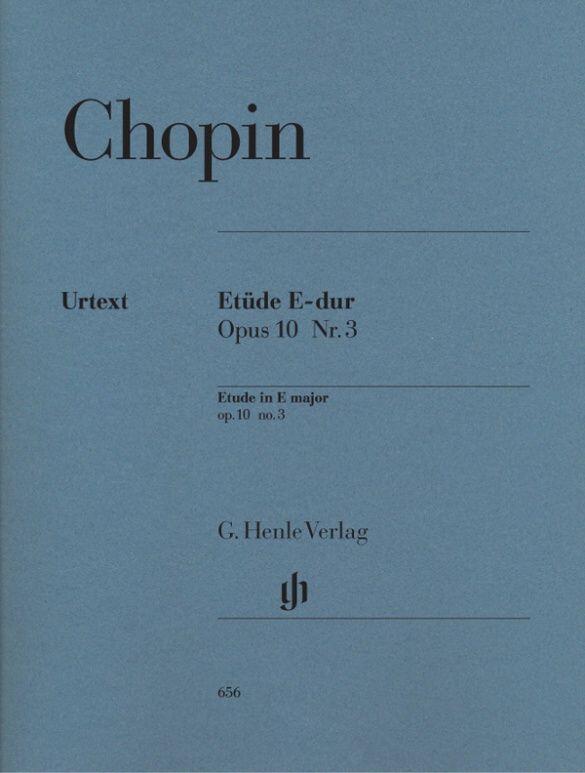 Etude In E Major, Op. 10, No. 3  
