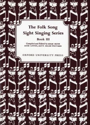 Folk Song Sight Singing Book 3 Folk Song Sight Singing Edgar Crowe_Annie Lawton  Vocal Recueil : photo 1
