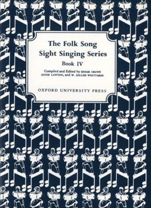 Folk Song Sight Singing Book 4 Folk Song Sight Singing Edgar Crowe_Annie Lawton  Vocal Recueil : photo 1