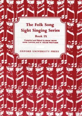 Folk Song Sight Singing Book 9 Folk Song Sight Singing Edgar Crowe_Annie Lawton  Vocal Recueil Folk Song Sight Singing : photo 1