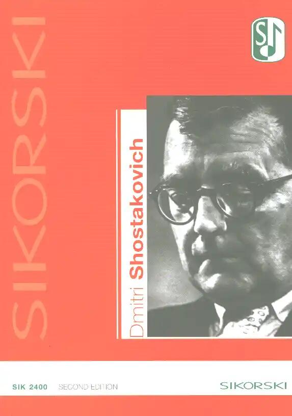 Edition Dmitri Shostakovich (Werkverzeichnis)  Dimitri Shostakovich   Recueil : photo 1