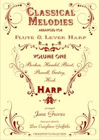 Classical Melodies Volume 1 2011 Jane Groves  Flute and Harp Recueil : photo 1
