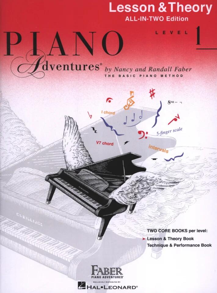Piano Adventures All-In-Two Level 1 Lesson/Theory Lesson & Theory - Anglicised Edition : photo 1