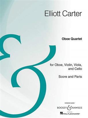 Oboe Quartet  Elliott Carter  Oboe, Violin, Viola and Cello Score + Parties Archive Edition : photo 1