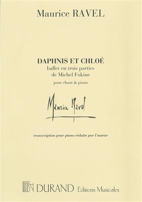 Daphnis Ballet Piano Avec Choeur   Maurice Ravel  Piano Conducteur  Transcription : photo 1