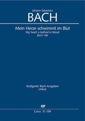 Carus Mein Herze schwimmt im Blut BWV 199 Leipziger Fassung. Kantate zum 11. Sonntag nach Trinitatis Johann Sebastian Bach Conducteur : photo 1