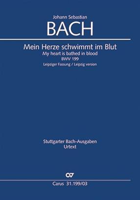 Mein Herze schwimmt im Blut BWV 199 Leipziger Fassung. Kantate zum 11. Sonntag nach Trinitatis Johann Sebastian Bach réduction piano : photo 1