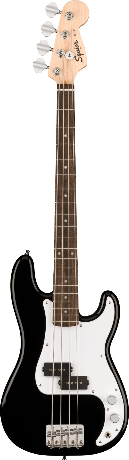 Squier Mini P Bass Laurel Fingerboard Black : photo 1