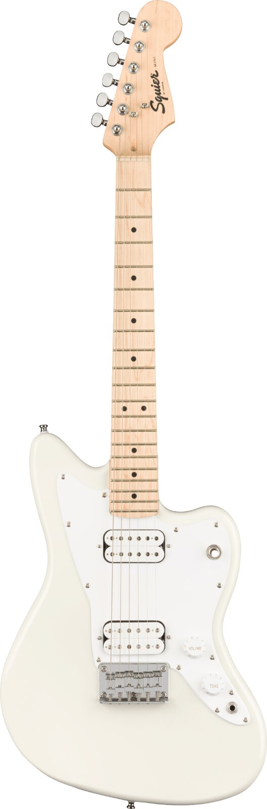 Squier Mini Jazzmaster HH Maple Fingerboard Olympic White : miniature 1