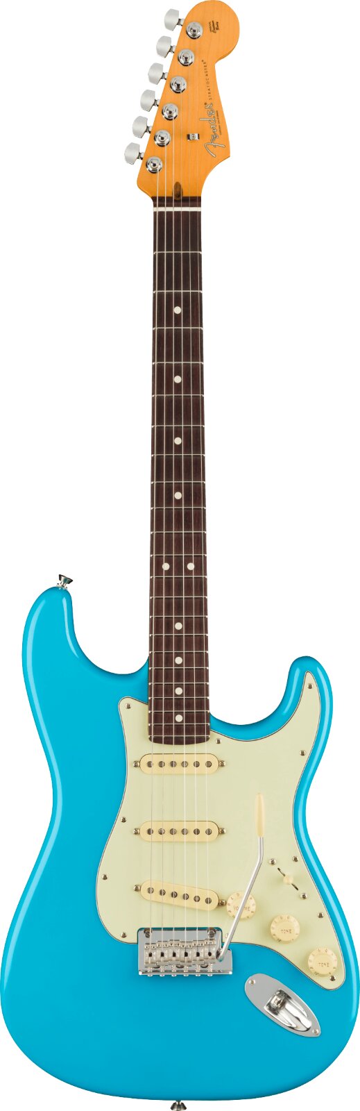 Fender American Professional II Stratocaster Rosewood Fingerboard Miami Blue : miniature 1