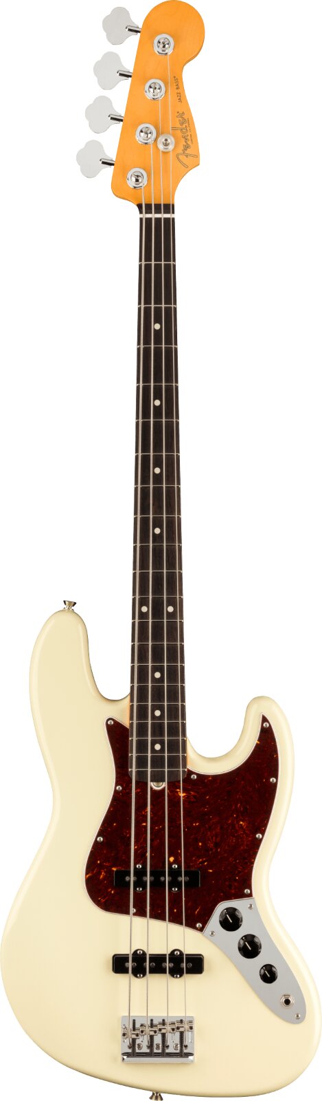 Fender American Professional II Jazz Bass Palisandergriffbrett Olympic White : photo 1