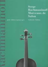 Morceaux De Salon Op.6 Sergei Rachmaninov : photo 1