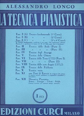 La Tecnica Pianistica Vol. 1 C : photo 1