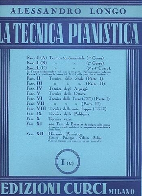 La Tecnica Pianistica Vol. 1 C - Tecnica fondamentale 3 Corso