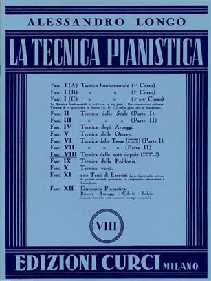 La Tecnica Pianistica Vol. 8 Tecnica Del Meccanismo Doppio : photo 1