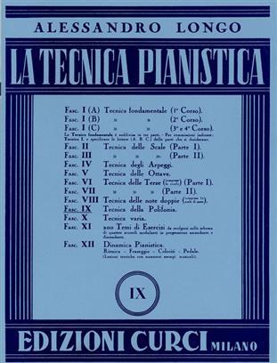 La Tecnica Pianistica Vol. 9 Tecnica Della Polifonia : photo 1